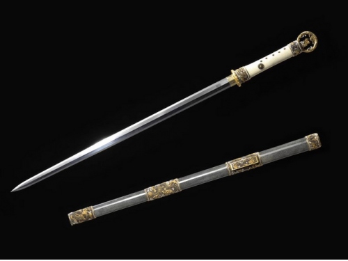 羽毛龙首匠心剑