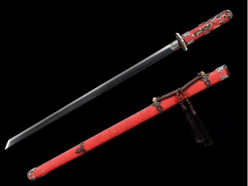 本三枚毛铁上研 真金银水龙唐刀