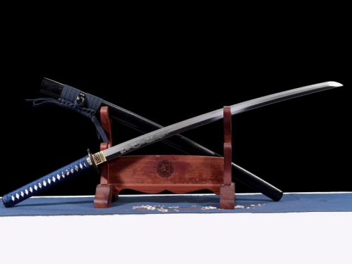 三色研蓝魔武士刀